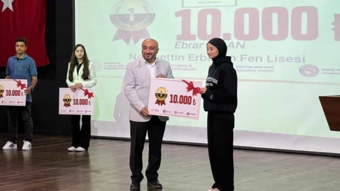 EBRAR İŞCAN BİRİNCİ OLDU